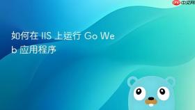 如何在 IIS 上运行 Go Web 应用程序