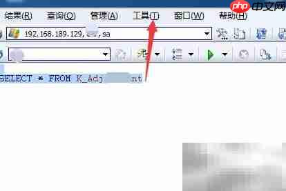 sqldbx查看脚本历史方法