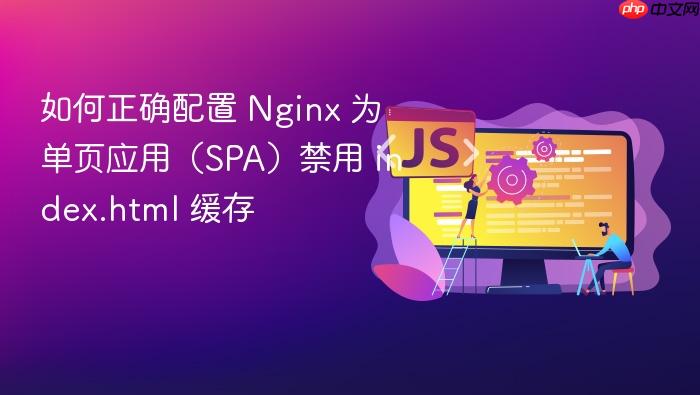 如何正确配置 Nginx 为单页应用(SPA)禁用 index.html 缓存