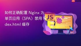 如何正确配置 Nginx 为单页应用(SPA)禁用 index.html 缓存