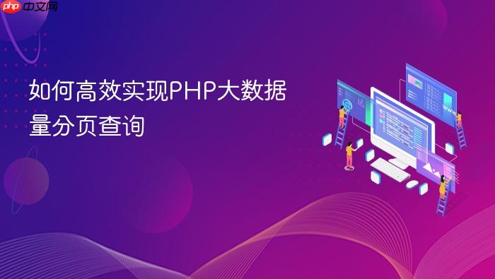 如何高效实现PHP大数据量分页查询