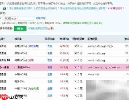 抢注域名技巧一学就会