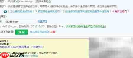 抢注域名技巧一学就会