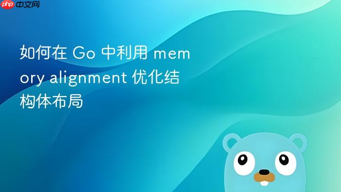 如何在 go 中利用 memory alignment 优化结构体布局