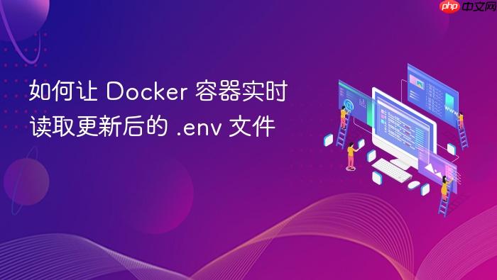 如何让 Docker 容器实时读取更新后的 .env 文件
