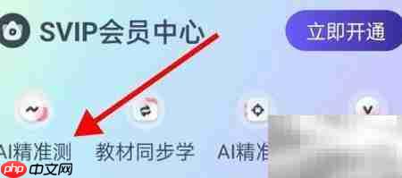 作业帮IA精准测查看指南