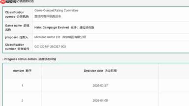 为躲《GTA6》提前到7月发售？《光环：战役进化》获韩国评级