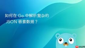 如何在 go 中解析复杂的 json 嵌套数据？