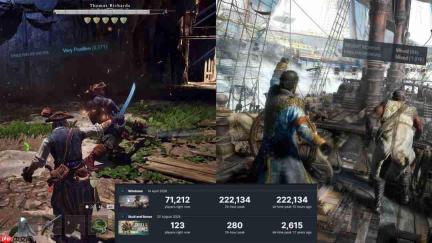 《风启之旅》Steam在线峰值是《碧海黑帆》85倍