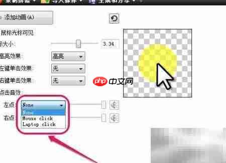 Camtasia光标效果使用技巧