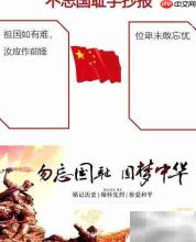 铭记历史，勿忘国耻