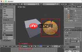 Blender物体呈橙色无法选中怎么编辑