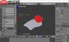 Blender物体呈橙色无法选中怎么编辑