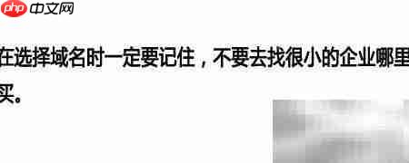 如何选好网站域名