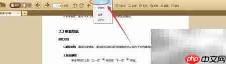 极速PDF隐藏工具栏方法
