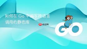 如何在 go 中编写跨语言调用的静态库