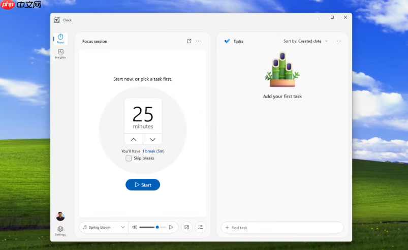 微软将升级 Win11 时钟应用,推出 AI 辅助专注模式!