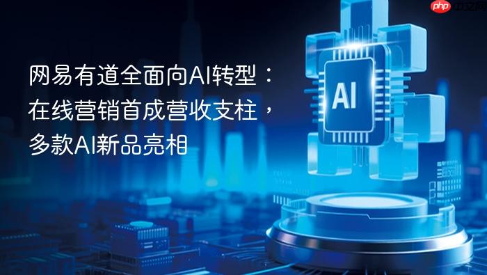 网易有道全面向ai转型:在线营销首成营收支柱,多款ai新品亮相