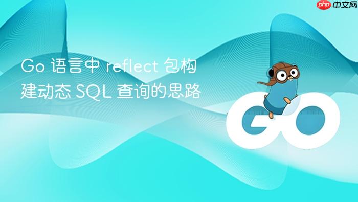 go 语言中 reflect 包构建动态 sql 查询的思路