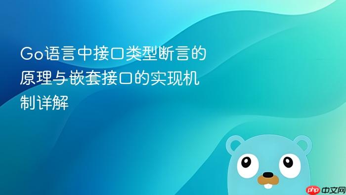Go语言中接口类型断言的原理与嵌套接口的实现机制详解