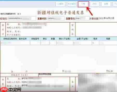 电子发票下载指南