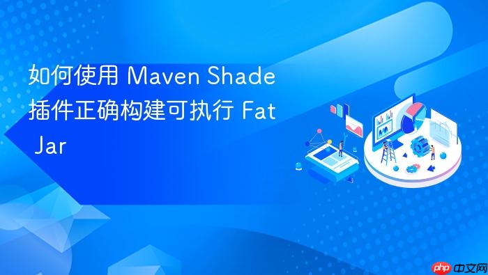 如何使用 Maven Shade 插件正确构建可执行 Fat Jar