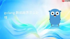 golang 数组越界怎么处理