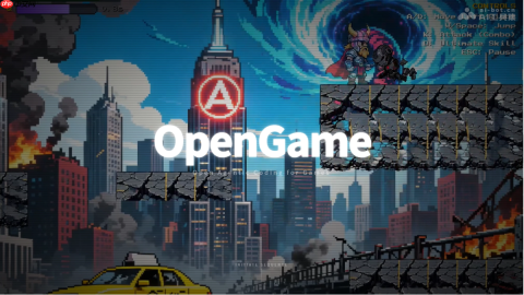 OpenGame— 港中文开源的端到端网页游戏智能体框架