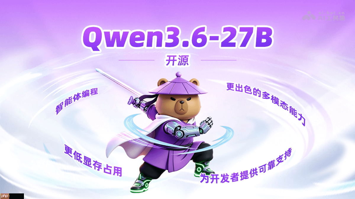 Qwen3.6-27B— 阿里通义开源的稠密多模态模型