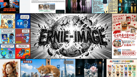ERNIE-Image— 百度文心开源的文生图模型
