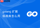 golang 扩展标准库怎么用
