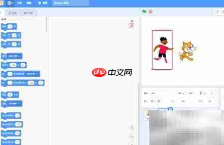 Scratch创作公园Ben与猫