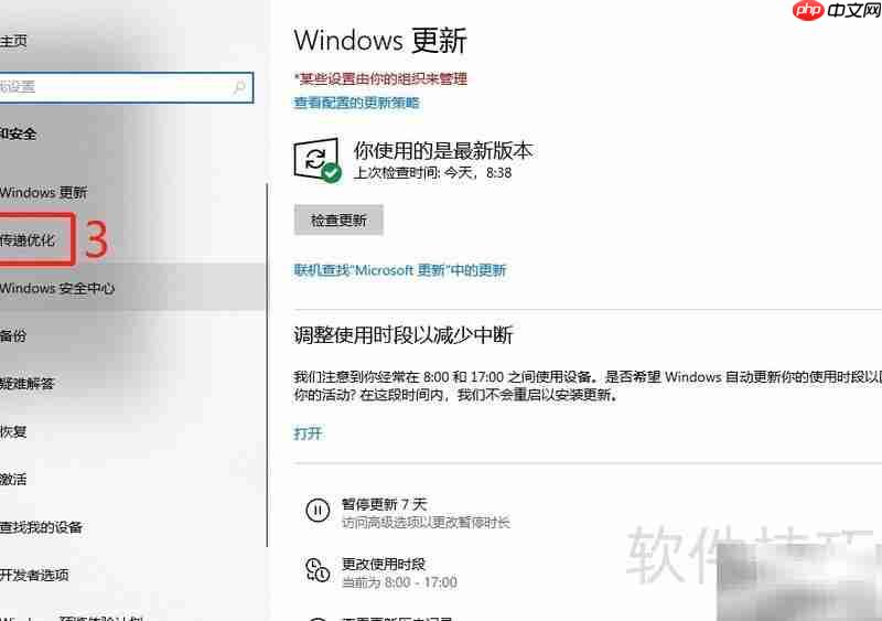 Windows传递优化开关方法