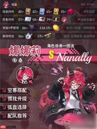 异环娜娜莉培养攻略 娜娜莉如何进行培养