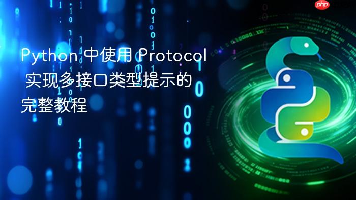 Python 中使用 Protocol 实现多接口类型提示的完整教程