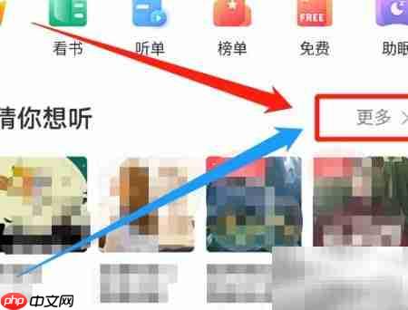 懒人畅听如何关闭不感兴趣推荐