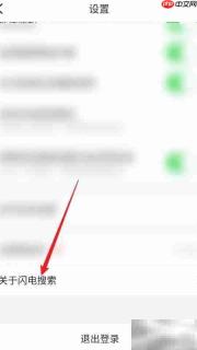如何查看闪电搜索用户协议