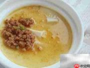 豆腐蒸蛋：孕产妇营养佳品