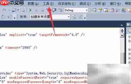 VS修改Web默认访问地址