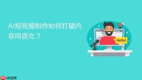 ai短视频制作如何打破内容同质化？