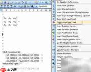 MathType转LaTeX公式技巧