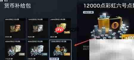 彩虹六号R6充值方法指南