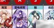 原神2.6零命主C强度榜