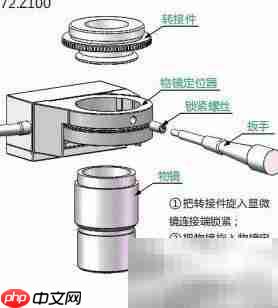 压电物镜定位器安装指南