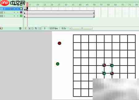 五子棋对战FLASH版