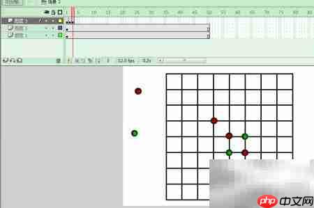 五子棋对战FLASH版