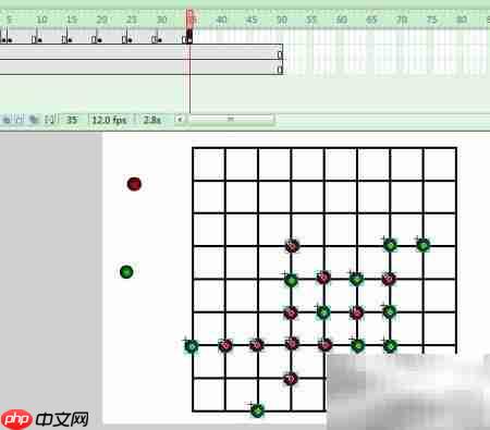 五子棋对战FLASH版