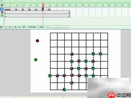 五子棋对战FLASH版
