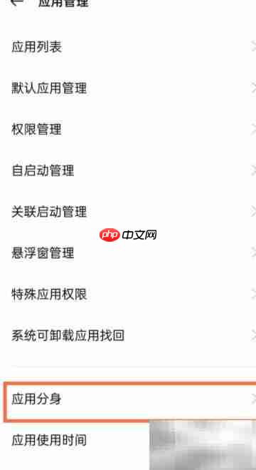 真我GT应用分身设置指南