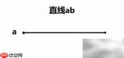 直线AB的画法步骤